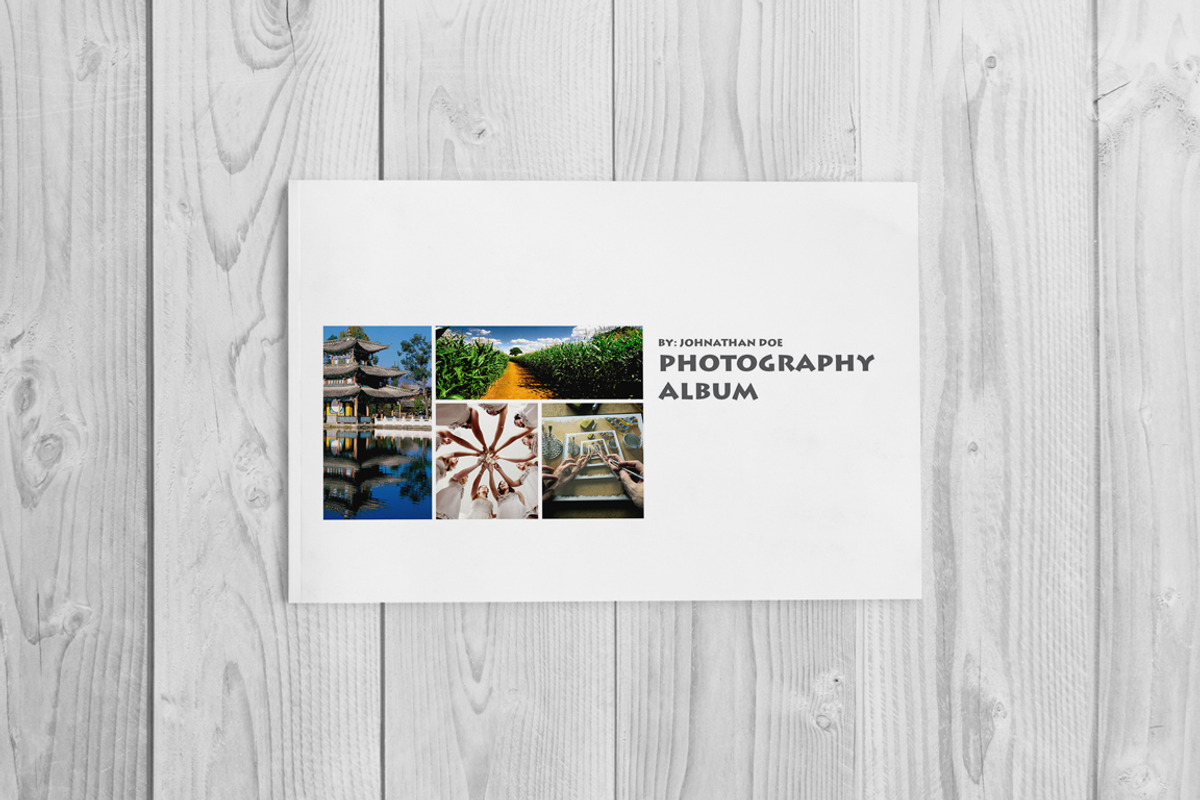 Photo Album Template Bundle, a Brochure Template by voryu (Photo 6 of 11)