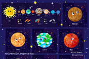 Outer Space for kids, an Education Illustration by SvetaDraws (Thumbnail 4 of 5)