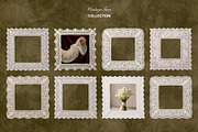 Vintage Lace Frames, Doilies & Bows, an Object Graphic by OliaMuseDesign (Thumbnail 4 of 10)