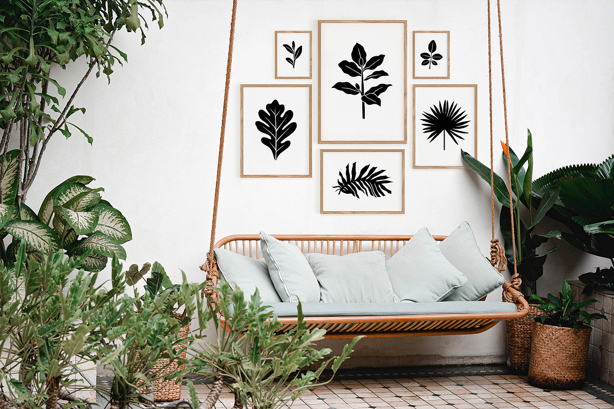 Silhouette Set - Linocut Blockprint, a Decorative Illustration by Rough Edges Supply Co. (Photo 9 of 11)