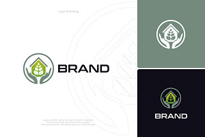 Green House Building Logo, a Branding & Logo Template by Intenseartisan