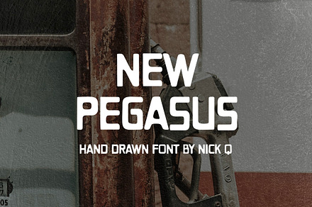 New Pegasus Hand Drawn Font