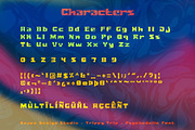 Trippy Trip - Psychedelic Font, a Font by Snape Design Studio (Thumbnail 2 of 5)