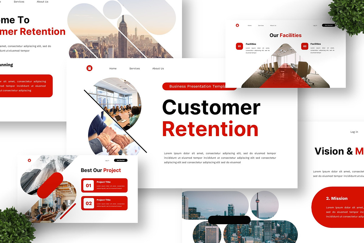 Customer Retention - Business PPT preview 4