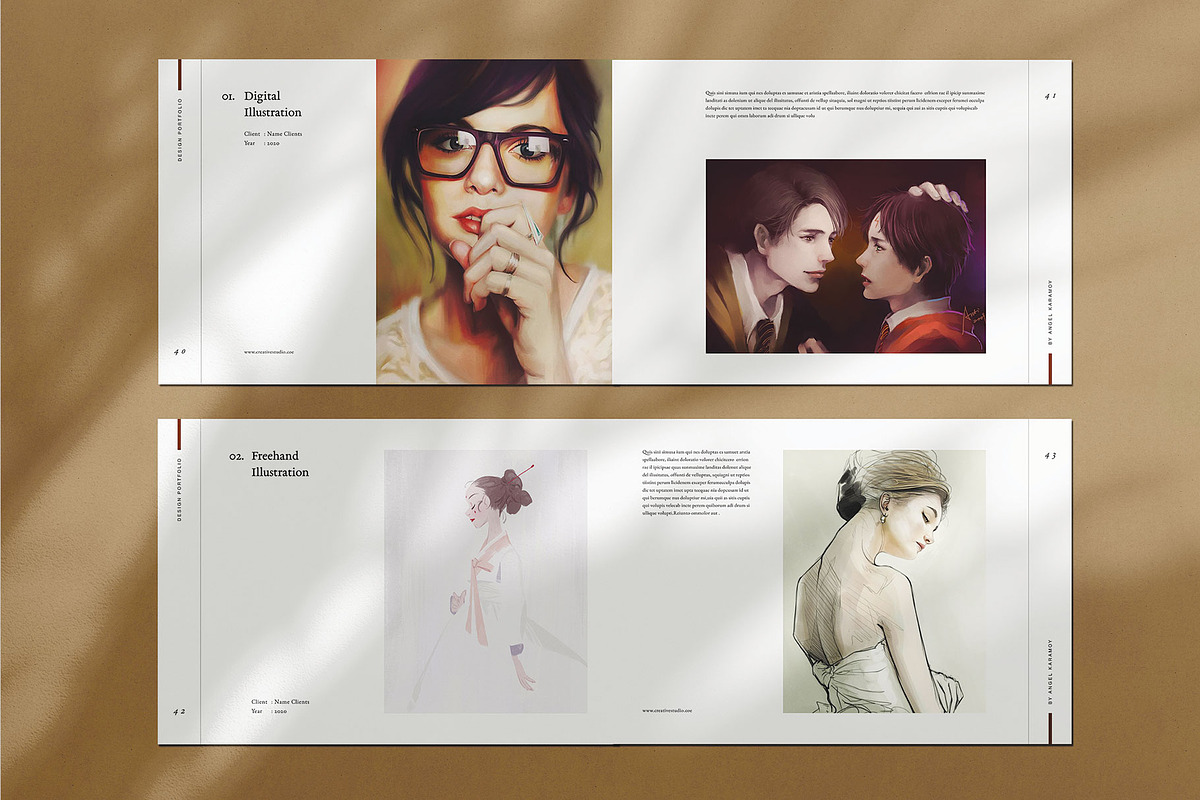 Graphic Design Portfolio | Canva, a Brochure Template by Occy Design (Photo 15 of 19)