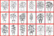 Pot Plant Coloring Page, a Graphic by Forhadx5 (Thumbnail 4 of 6)