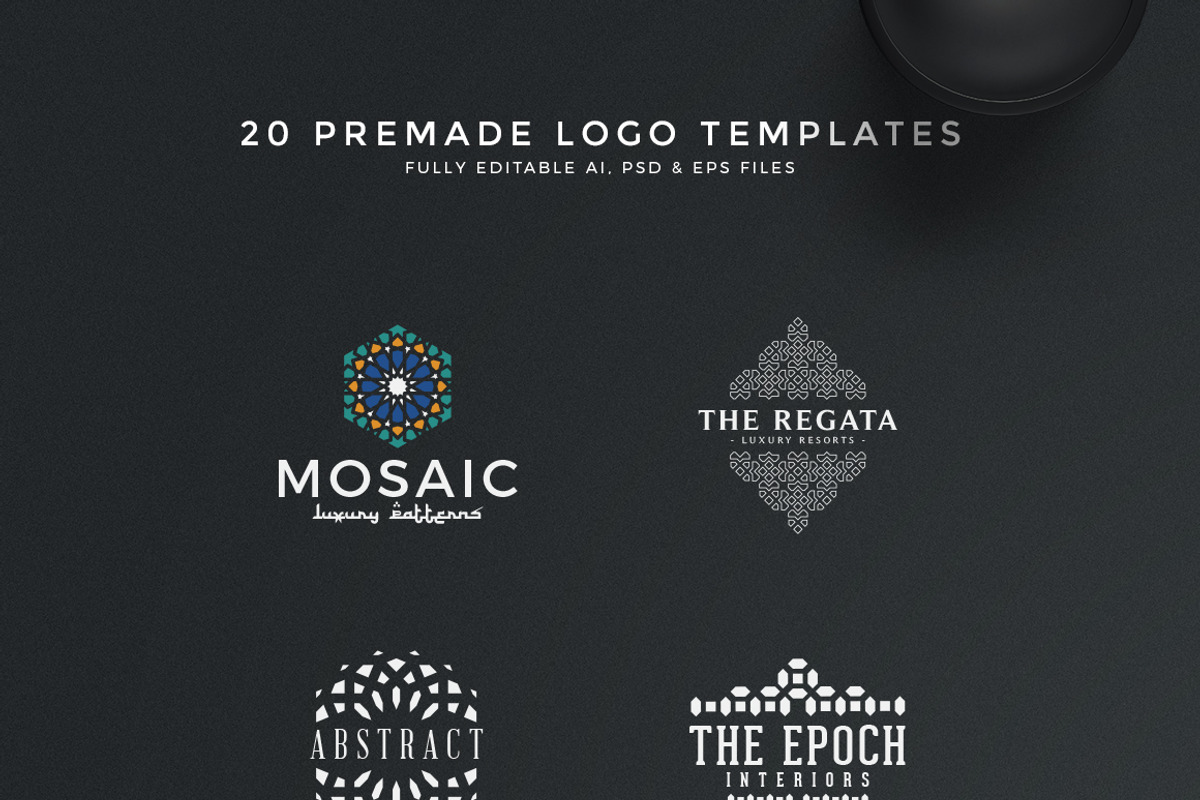 The Best Logo Creation Kit Bundle, a Branding & Logo Template by Graphicdome (Photo 17 of 145)