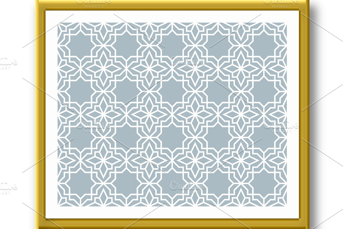 Abstract geometry pattern, a Pattern Graphic by RODINA (Photo 2 of 3)