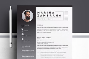 Clean Word CV-Resume Template