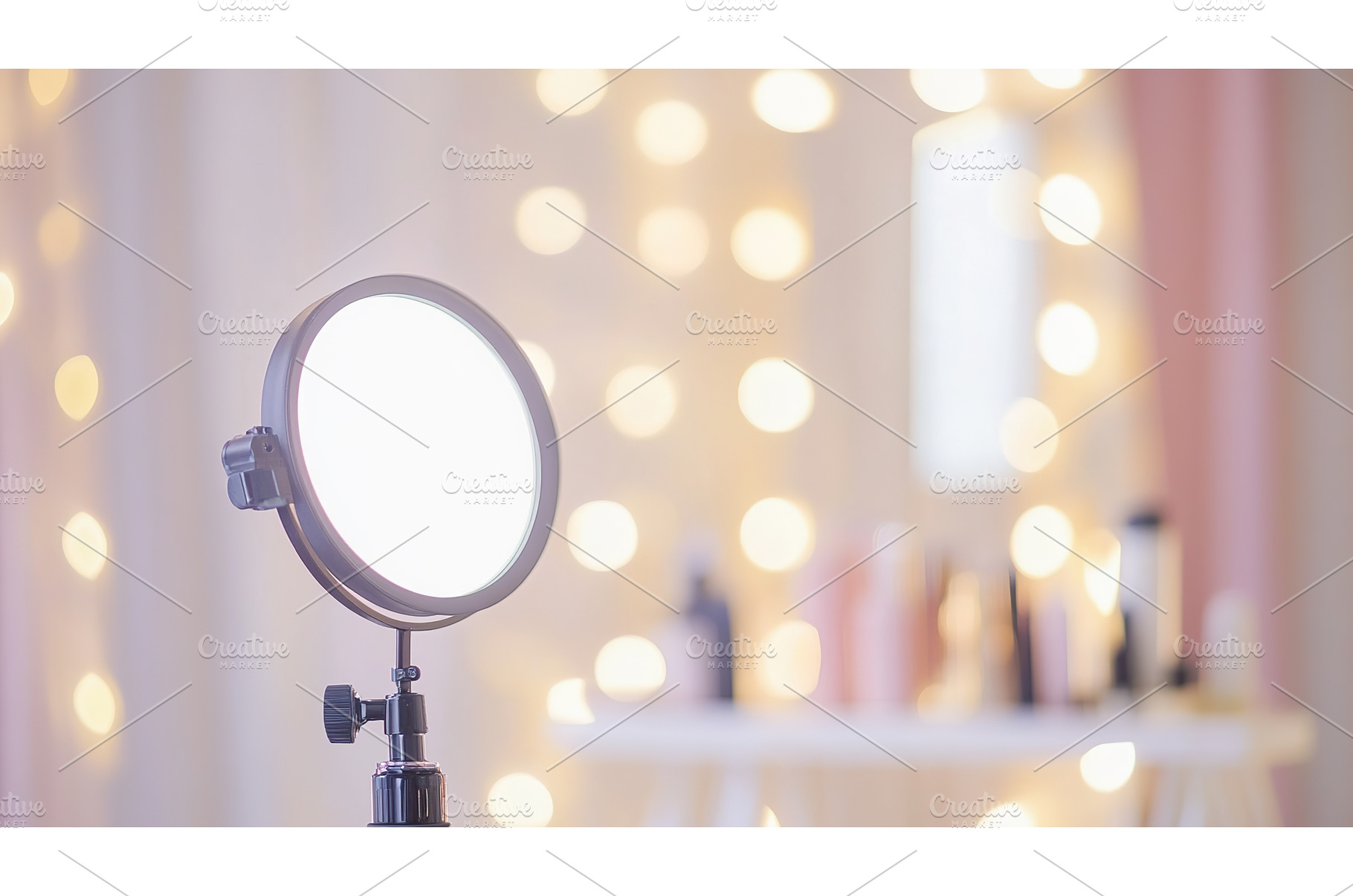 Illuminated ring light setup for, an Abstract Photo by Lermont51