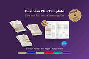 Business Plan Bundle 3 Design Packs, a Brochure Template by B2 Studio (Thumbnail 1 of 18)