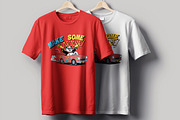 T Shirt Design Layout, a Stationery Template by MightyDesign (Thumbnail 3 of 6)