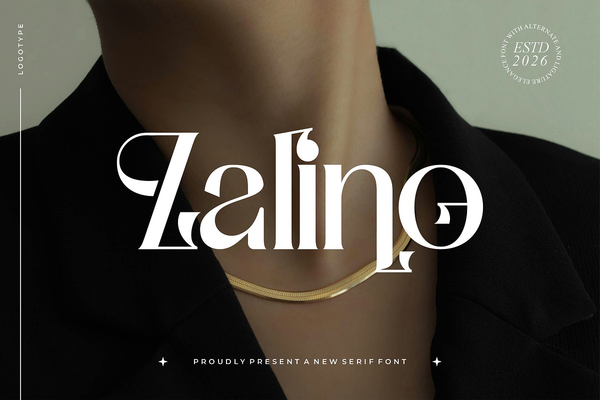 Zalino || Modern Classy Serif Font, a Serif Font by Ermedia Studio (Photo 1 of 10)
