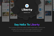 Liberty Mobile UI Kit, an UI Kit Template by Just UI (Thumbnail 2 of 7)