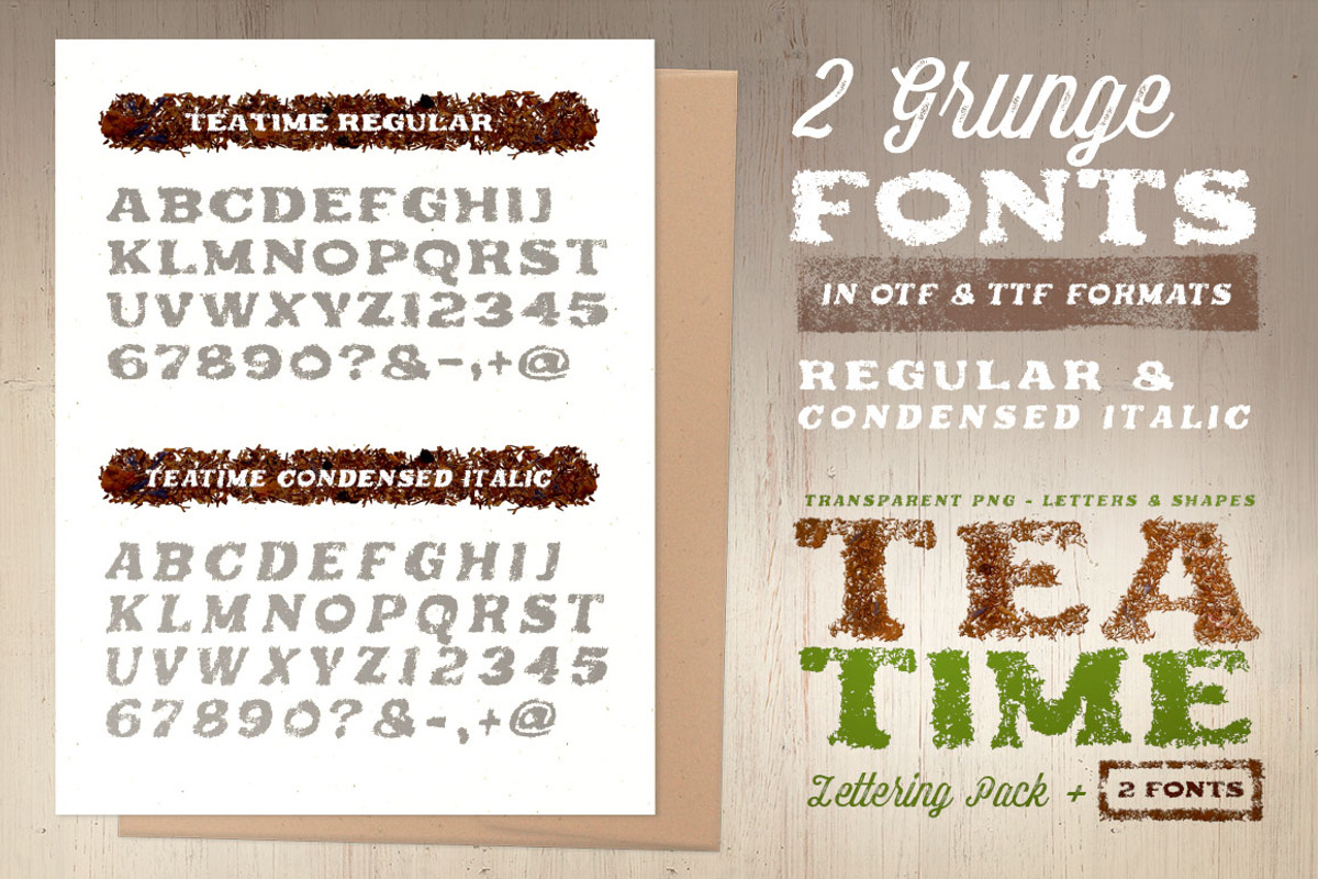 Tea Time - Creative Lettering preview 3