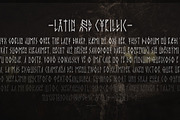 Fjordgard - Runic Display Font, a Font by Viktor Pushkarev (Thumbnail 3 of 5)