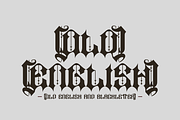 Gewas - Old English Font, a Blackletter Font by QR Design Studio (Thumbnail 3 of 9)