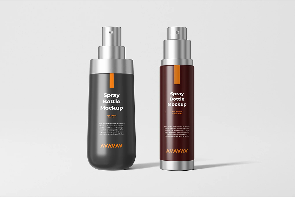 Spray Bottle Mockup, a Household Mockup by Xtrahive (Photo 2 of 3)