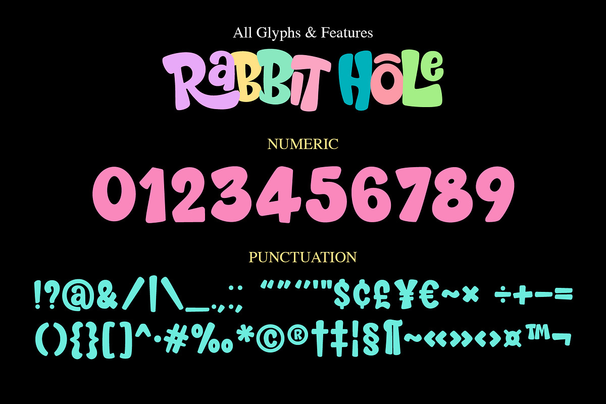 Rabbit Hole, a Sans Serif Font by BBtypeStudios (Photo 14 of 16)