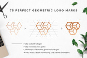 75 Geometric Logo Bundle, a Branding & Logo Template by Foldo (Thumbnail 5 of 13)