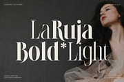 LaRuja - Light & Bold Serif Duo, a Serif Font by SilverStag Type Foundry (Thumbnail 1 of 17)