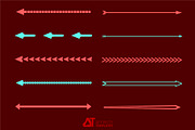 Arrow Stroke Brush for Affinity Apps, a Brush Add-On by Affinity Templates (Thumbnail 2 of 7)