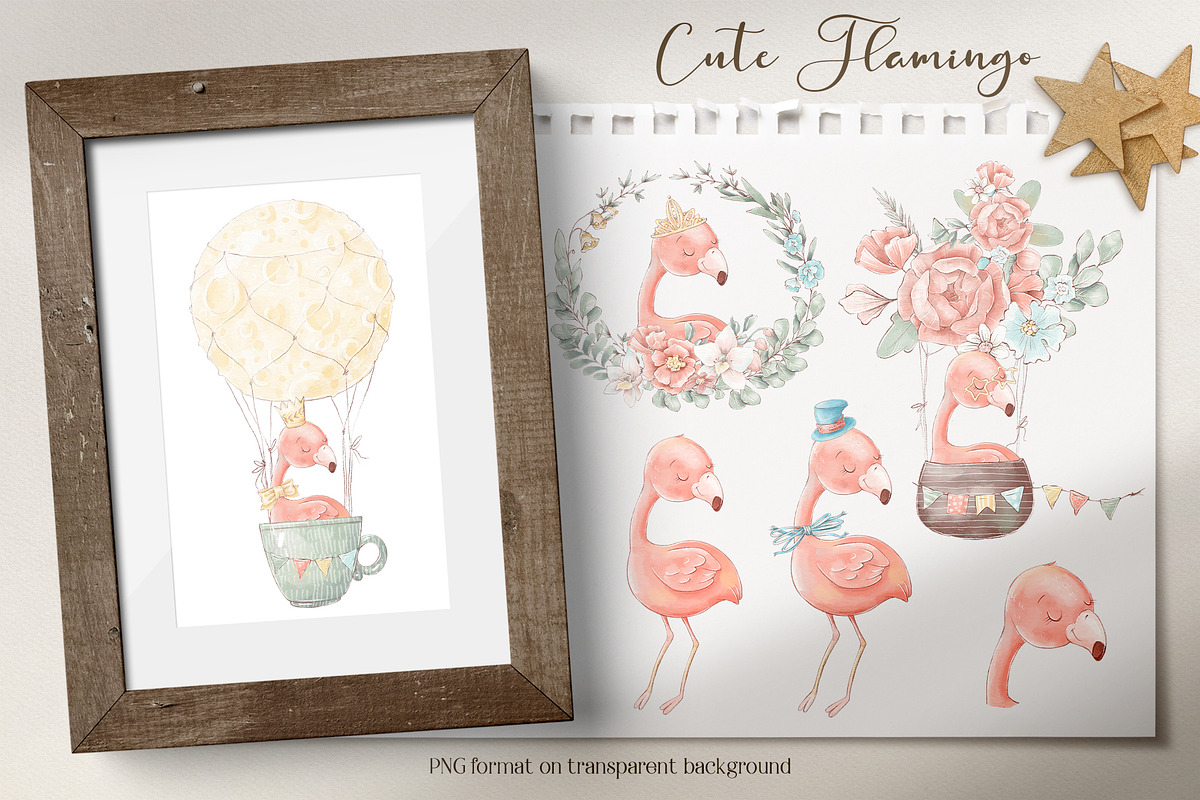 Cute Tropical animals clipart., an Animal Illustration by Yuliya Art (Photo 6 of 33)