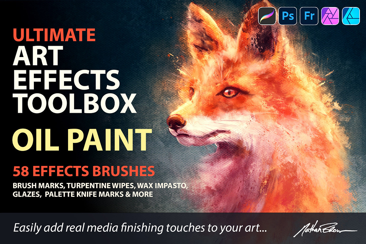 Ultimate Art Effects Toolbox – Oil, a Brush Add-On by Nathan Brown (Photo 1 of 7)