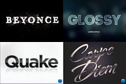 Metal & Glossy Text Effects, a Layer Style Add-On by GothLab (Thumbnail 3 of 3)