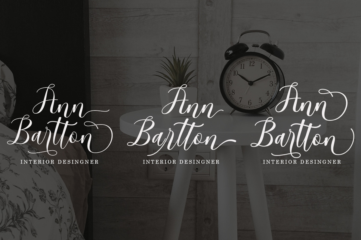 Arieteline Script, a Script Font by Zane Studio (Photo 5 of 8)