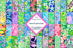 Preppy Seamless Pattern Bundle