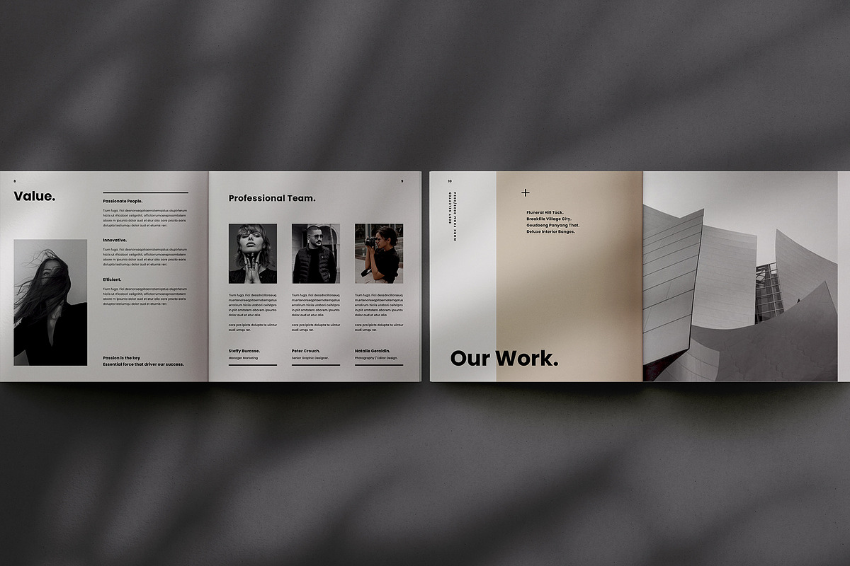 Square Architecture Portfolio, a Brochure Template by Occy Design (Photo 4 of 8)