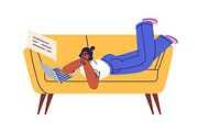 People being online with gadgets set, a Person Illustration by Good Studio (Thumbnail 3 of 4)