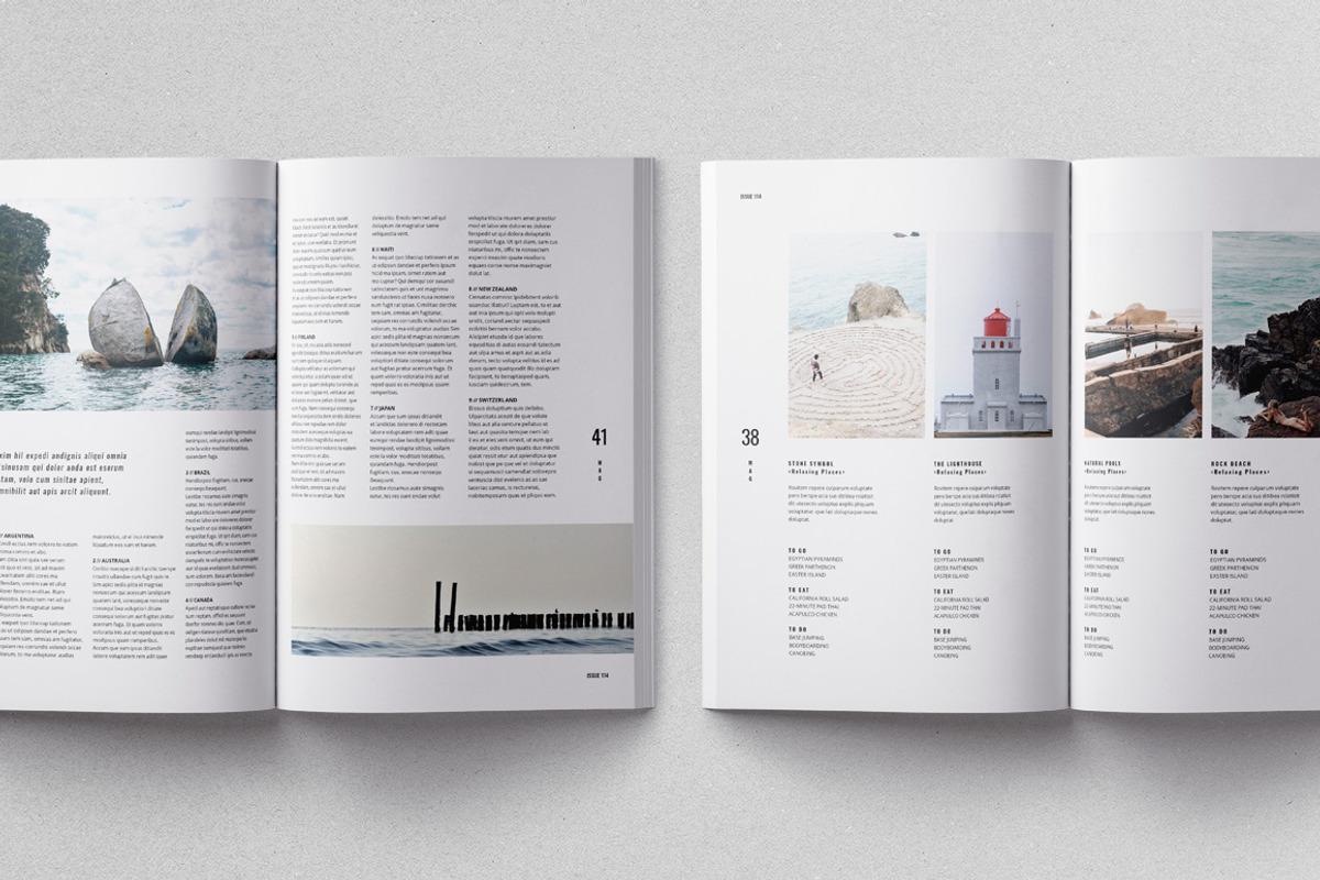 Cult Magazine, a Magazine Template by Moscovita Studio (Photo 11 of 14)