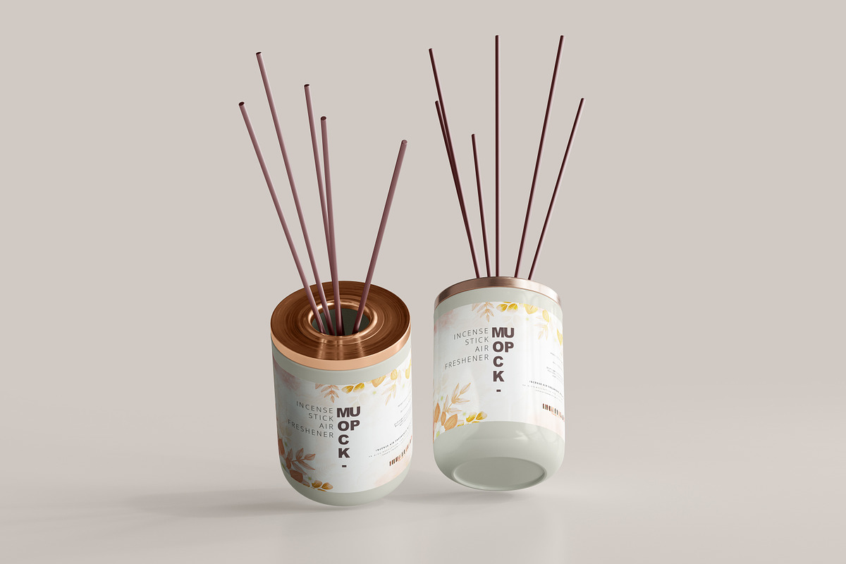 Incense Air Freshener Mockups, a Packaging Mockup by pmvch (Photo 13 of 20)