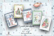 SWEET BUNNY CHRISTMAS, an Illustration by patriziamoscone (Thumbnail 2 of 8)