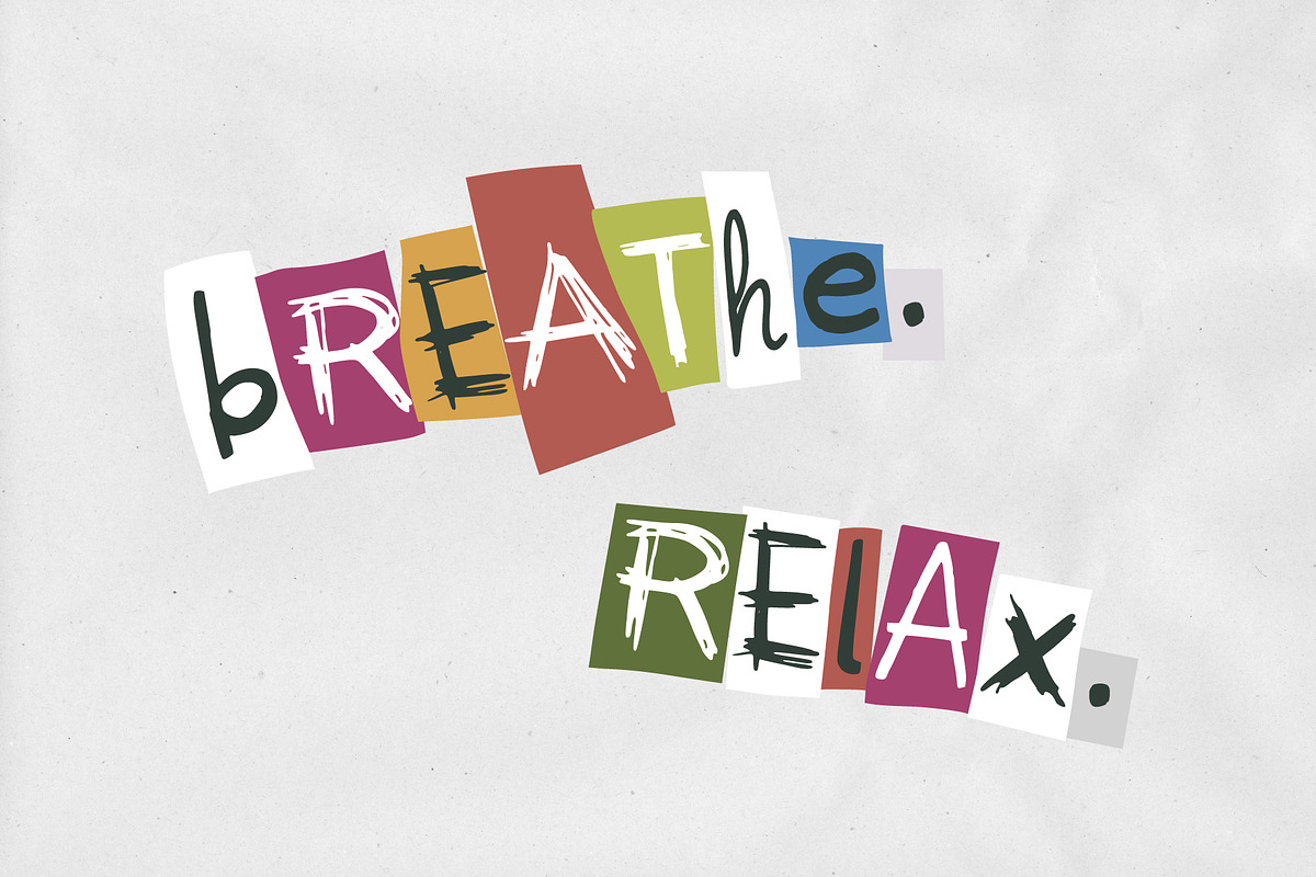 MixMatch Chaos, a Handwritten Font by Jelena Sardi (Photo 6 of 7)