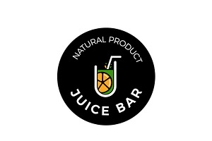 Orange Juice Bar Logo Design, a Branding & Logo Template by AlvinStd