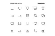 Bold Line Icons, an Outline Icon by Howcolour (Thumbnail 118 of 151)