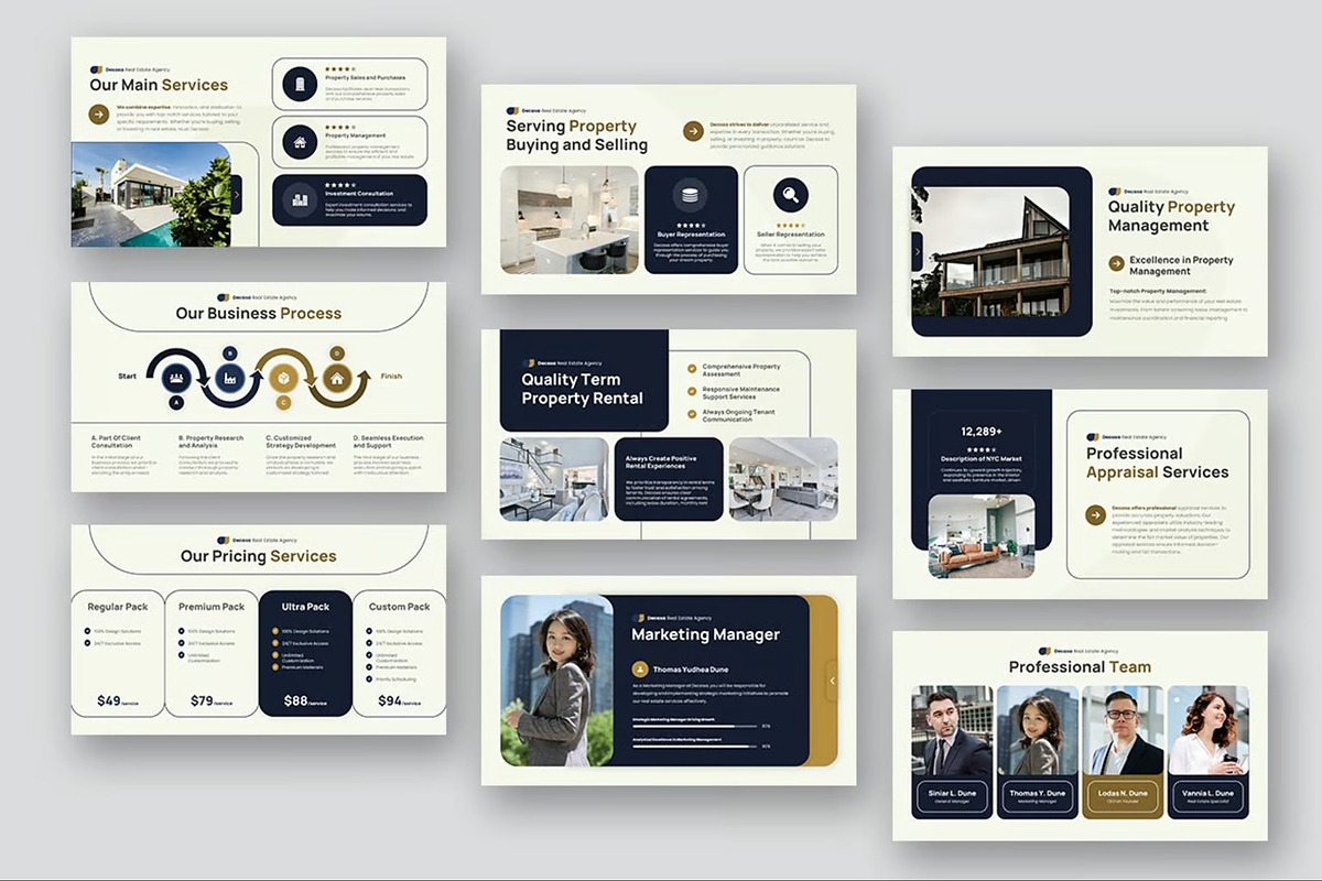 Real Estate Agency Google Slides, a Presentation Template by Fit-tee (Photo 10 of 10)