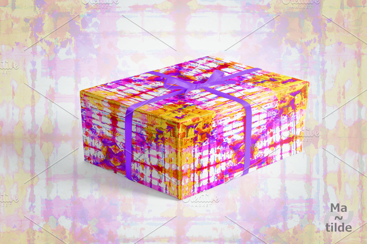 Shibori Tiedye Orizomegami Textures, a Texture Graphic by MatildeGraphics (Photo 12 of 14)