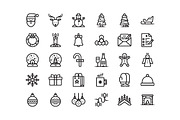 320 + icons outline style, an Icon by Mir store (Thumbnail 11 of 11)