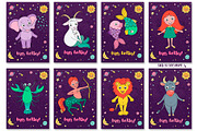 Cute Zodiac signs, an Object Graphic by Maya Ivart (Thumbnail 8 of 10)