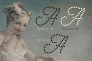 Shiny Affair Romantic Dots Font, a Script Font by AnMark (Thumbnail 9 of 11)