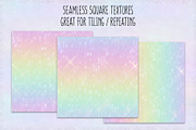 Pastel Rainbow Sparkles, a Texture Graphic by Julie Campbell (Thumbnail 2 of 5)
