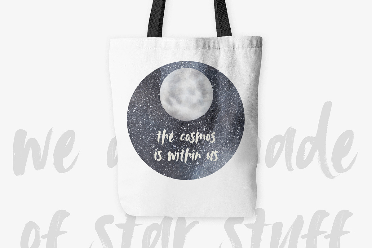 20% OFF! Watercolor Galaxies & Moons, an Object Graphic by Chus Moreno Studio (Photo 4 of 9)