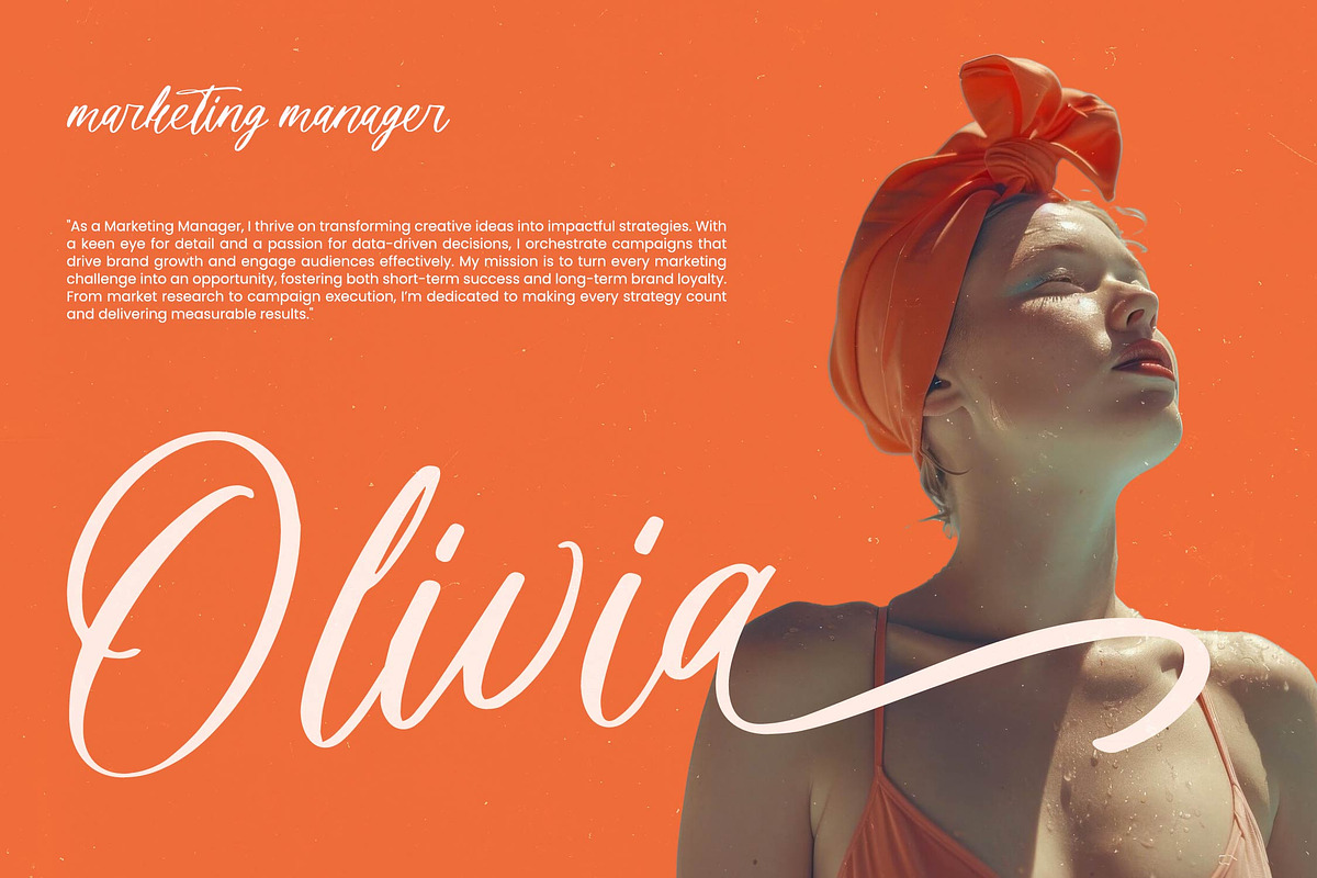 Denieda Marceline Bold Calligraphy, a Script Font by Letterena Studios Script (Photo 2 of 15)