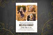 Graduation Invitation (Luxe), a Card Template by Nathan Knight Design (Thumbnail 3 of 3)