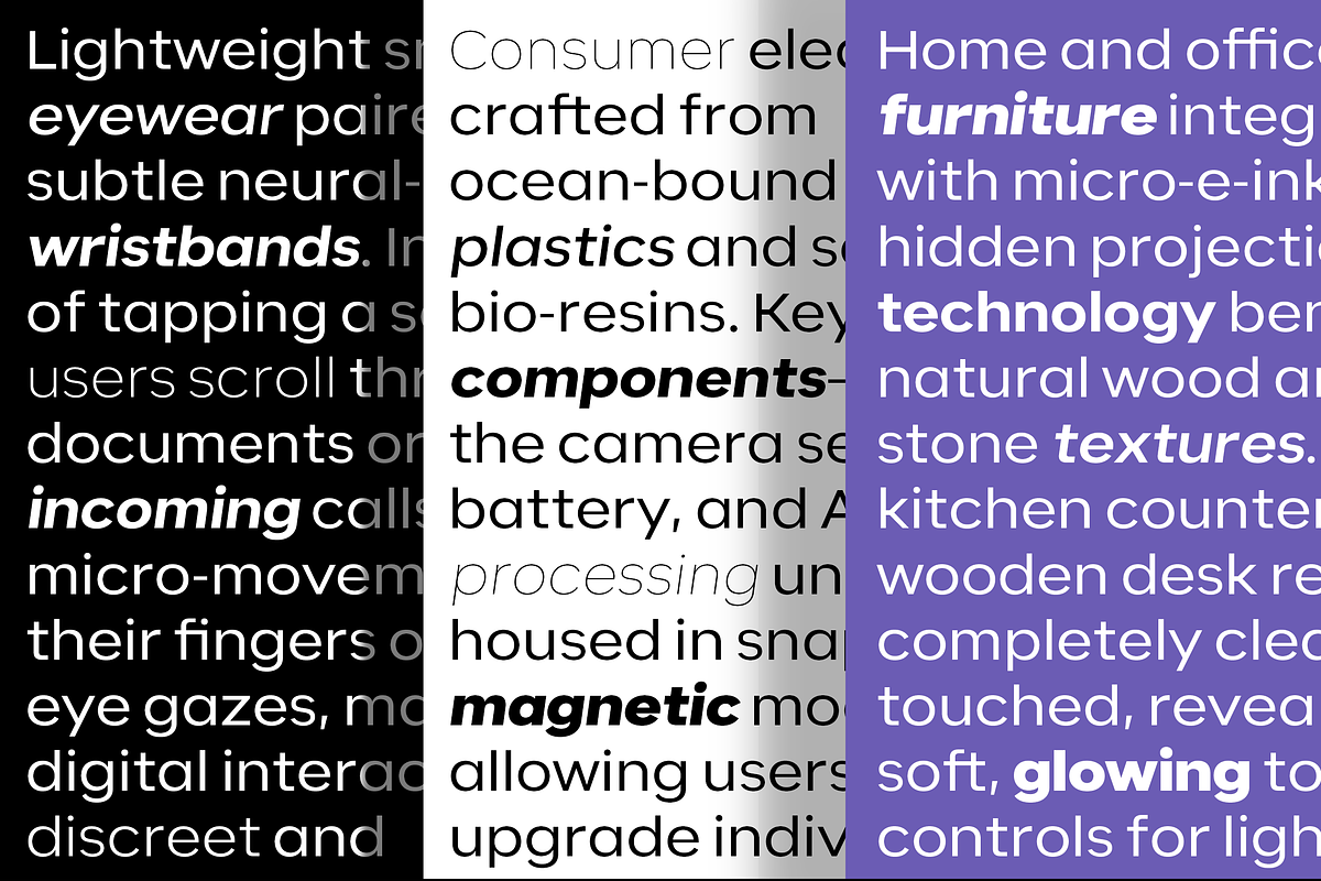 Bonthe - Geometric Sans Family, a Sans Serif Font by Dora Typefoundry (Photo 3 of 10)
