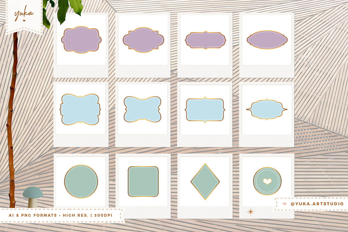 Frame Collection | Bundle, a Solid Icon by Yuka Baby (Photo 6 of 14)